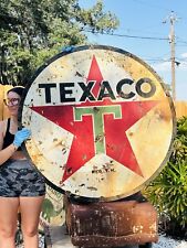 Large Porcelain Texaco Advertising Sign 48 in picture
