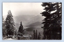 RPPC 1920'S. HUME LAKE, FROM LOOKOUT PT. POSTCARD GG19 picture