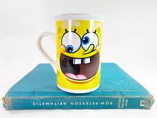 Spongebob Squarepants Two Sided Coffee Mug Tea Cup Nickelodeon 2011 Disney Pixar picture