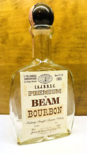 Vintage 1981 Convention Las Vegas IAJBBSC Jim Beam Cowboy Horse Bourbon Bottle picture