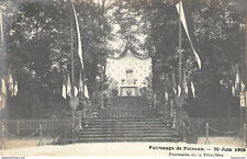 92 PUTEAUX photo card of the patronage in 1909 PROCESSION OF THE FEAST GOD 69634 picture