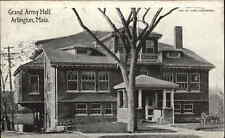 Arlington Massachusetts MA Grand Army Hall 1900s-10s Postcard picture