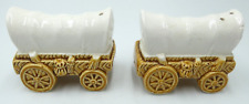 Vintage Conestoga Wagon Salt and Pepper Shakers Japan, Price Includes Shipping picture