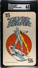 1978 Milton Bradley Marvel Super-Heroes Silver Surfer - SGC 6 - Pop 1 picture