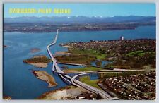 Postcard  Evergreen Point Bridge from Seattle to Kirkland, Washington  B13 picture