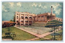 c1910 Swimming Pool Hotel Chula Vista Cuernavaca Morelos Mexico Antique Postcard picture