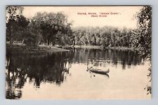 Wayne ME-Maine, Dead River, Vintage Postcard picture