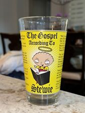 Family Guy The Gospel According to Stewie Drinking Glass 16oz 2005 Fox picture