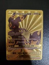 English Pokemon Card Card Umbreon GX 4/99 Golden Gold Color picture
