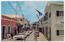 Main Street St. Thomas, Virgin Islands 1965 Chrome Posted Postcard picture