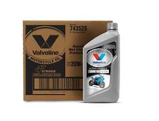 Valvoline 4-Stroke Motorcycle Full Synthetic Sae 20W-50 Motor Oil 1 Qt, Case Of  picture
