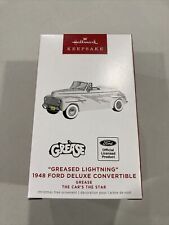 2022 Hallmark GREASE 1948 Ford Deluxe Convertible 2nd in Series Ornament NIB picture