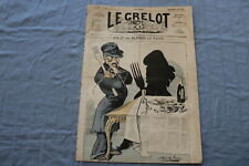 1873 AUGUST 24 LE GRELOT NEWSPAPER - VOLE PAR ALFRED LE PETIT- FRENCH - NP 8632 picture