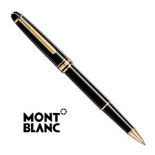 New Montblanc Meisterstuck Gold Coated Rollerball 163 Unique Gift picture