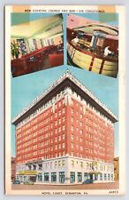 c1940s Hotel Casey Cocktail Bar Interior Vtg Scranton Pennsylvania PA Postcard picture