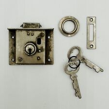 Vintage Whasin No. 706 Mortise Lock w/ 2 Keys picture