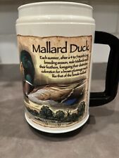 Vintage Whirley American Expedition Mallard Duck 24oz Thermal Mug RARE picture