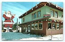 CHRISTMAS, MI Michigan ~ SANTA'S GIFT SHOP c1960s Alger County Roadside Postcard picture