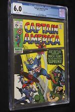 Captain America 123 CGC 6.0 White Pages picture