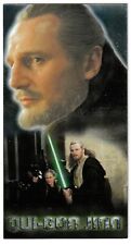 1999 Topps Star Wars Episode 1 Widevision Series 1 Foil F2 Qui-Gon Jinn N/Mint picture