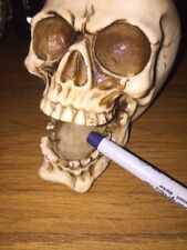 Skull Ashtray Skeleton Camel Cigarette Marlboro Tobacco Pipe Cigar Aficionado  picture