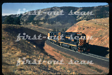 R DUPLICATE SLIDE - D&RGW Rio Grande 3058 Action on Passenger Train picture