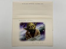 LUCASFILM HOLIDAY CHRISTMAS CARD 2002 VINTAGE STAR WARS EMPLOYEE XMAS CARD picture