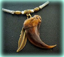 Indian style BEAR CLAW replica NECKLACE Pendant  Wild Animal CLAW Jewelry picture