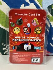 Authentic Nintendo Character Card Set 2022 Switch Promo Rare Mario Link Pikachu picture