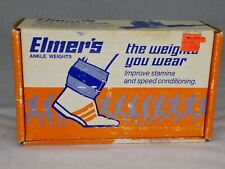 Vintage Ankle Weights Elmer's Vinyl Ankle Weights 5lb C3 picture