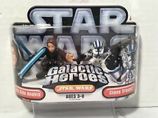 STAR WARS Galactic Heroes Dark Side Anakin/Clone Trooper Hasbro 2007 MOC picture