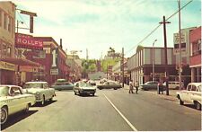 Port Angeles Washington Gateway to Victoria Shops and Vintage Cars Postcard picture