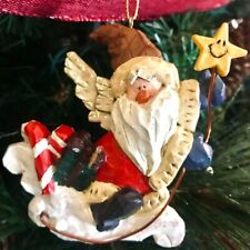 Santa Claus Christmas Tree Hanging Ornament Resin Holiday Decorations Home Decor picture