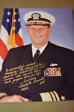 Vice Admiral David Bennett Signed 8x10 Photo Navy Inspector General picture