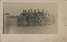 RPPC Early Football Team,circa 1906 Real Photo Post Card Vintage picture