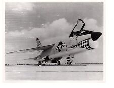 Vought Crusader F8U-1 VMF-312 A 143047 Navy Fighter Aircraft Photo 8x10 1960 picture