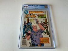BRAVE AND THE BOLD 189 CGC 9.8 WHITE PAGES BATMAN NAZI SWASTIKA DC COMICS 1982 picture