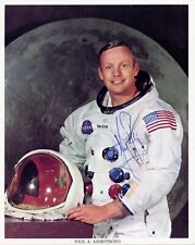 SALE Astronaut Archives offers vintage Neil Armstrong signed OFFICIAL NASA Litho picture
