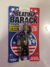 Beatin Barack risque political action figure; adult humor New Sealed picture