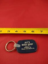Vintage Jay's Body Shop Keychain Key Ring Chain Fob Hangtag  *145-G picture