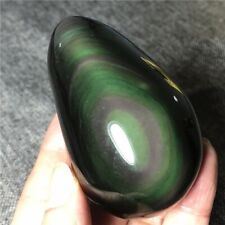 252g NATURAL Unique Rainbow OBSIDIAN POLISHED Reiki Healing #A25 picture