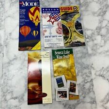 Boston Massachusetts & New York travel guides pamphlets New England 1998 picture