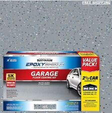 240 oz. Gray High-Gloss 2.5-Car Garage Floor Kit Durable Waterproof Sealer picture