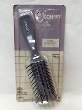 Vtg 90’s CONAIR Easy Glider Compact Nylon Hairbrush #933BP Soft-Touch Tips  PROP picture