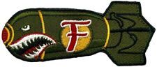 Dropping F Bomb WW 2 Style Hook Patch [3.5 inch -Hook Fastener- MTF1) picture