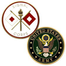 NEW U.S. Army Signal Corps Challenge Coin. picture