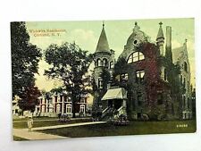 Vintage Postcard 1910's Wickwire Residences Cortland NY New York picture
