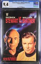CGC 9.4 PATRICK STEWART VS WILLIAM SHATNER (2 COPIES - ABLE TO SIGN ASK ME HOW picture