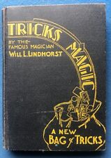 Antique Magic Trick Book Tricks & Magic Will L. Lindhorst 1934 Hardcover picture