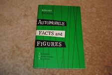 Vintage 1959-60 Automobile Facts & Figures Automobile Manufacturers Association picture